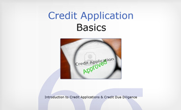 Credit Application Basics